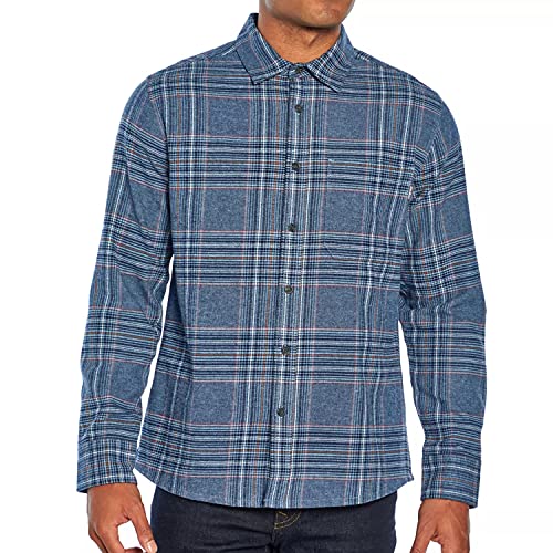 Camisa de franela abotonada para hombre Eddie Bauer - La Tiendita de la Jose